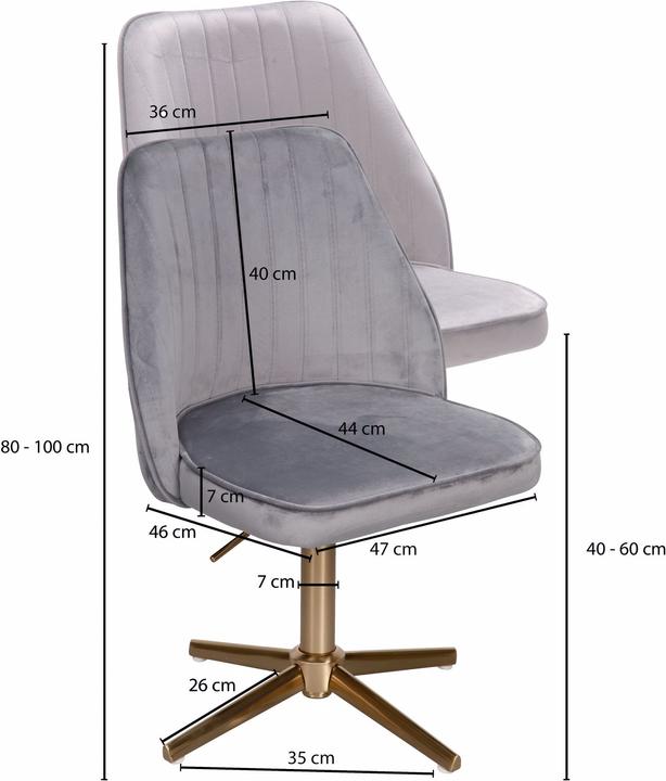Actual product image Wohnling Swivel chair