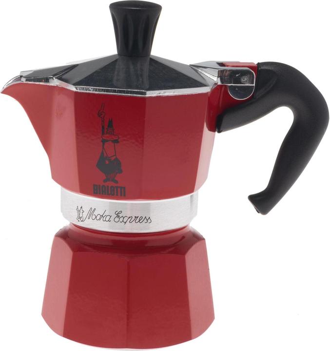 Actual product image Bialetti Moka 1 cup red (1 Cup)