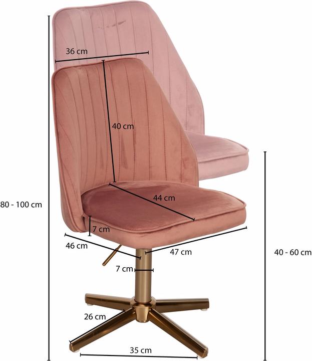 Actual product image Wohnling Drehstuhl