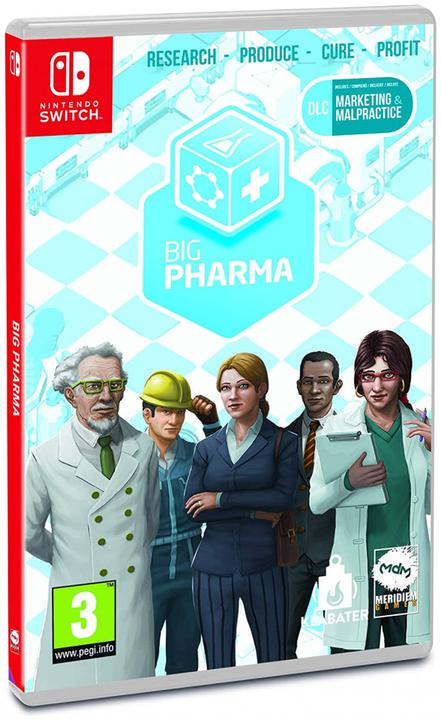 Produktbild Positech Big Pharma (Switch, Switch Lite, Switch OLED, Multilingual)