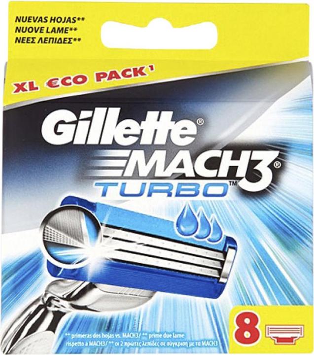 Produktbild Gillette Mach3 Turbo (8x)