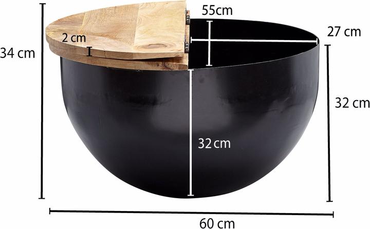 Image du produit Wohnling Mango (60 x 60 x 34 cm)