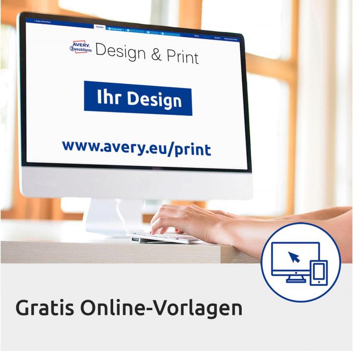 Image du produit Avery Universal-Etiketten L4736REV-100 45.7 x 21.2 mm