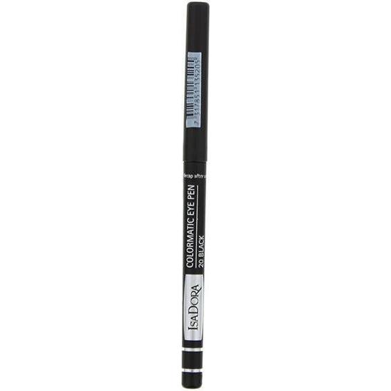 Isadora, Eyeliner + Kajal, Colormatic Eye Pen kredka do oczu 20 Black 0.28g (Nero)