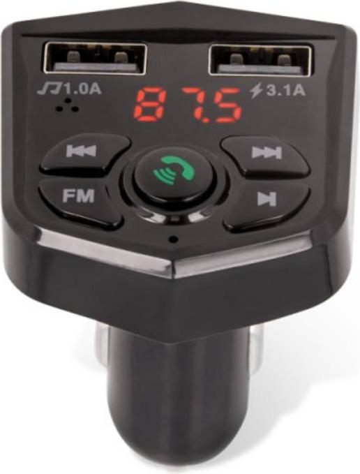 Actual product image Maxlife FM transmitter Bluetooth MXFT-02 black