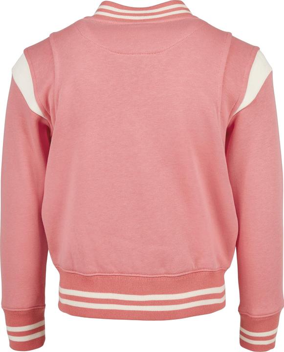 Actual product image Urban Classics Girls Inset College Sweat Jacket (158, 164)