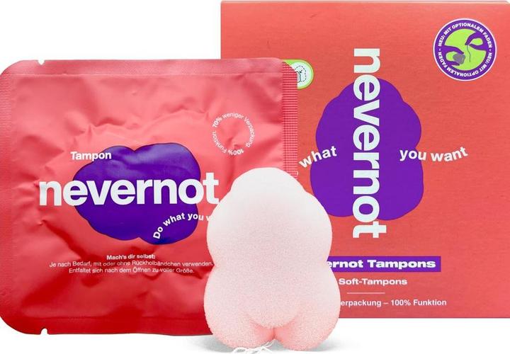 Actual product image NeverNot Soft tampon (10 x, Regular)