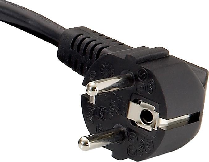 Produktbild equip Y-Netzanschlusskabel Schuko -> 2x IEC C13 St/Bu 1.8m Polybeutel (1.80 m)