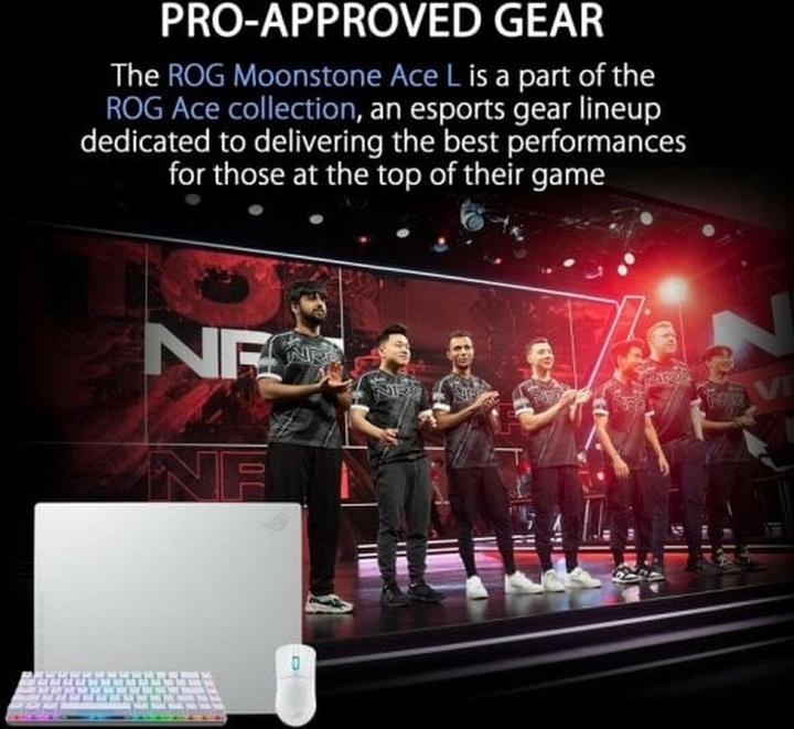 Actual product image ASUS ROG Moonstone Ace (L)