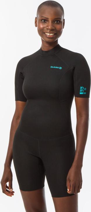 Image du produit Olaian Combinaison courte femme Surf 1.5 mm néoprène (1,5 mm, M)