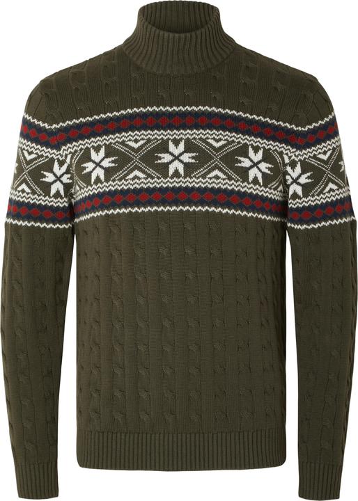 Produktbild Selected Rollkragen- Weihnachtspullover (XL)