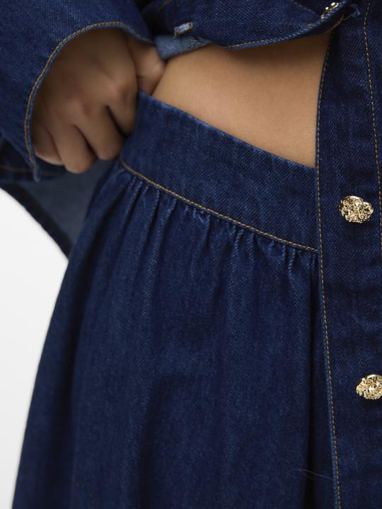Produktbild Vero Moda VMMAIKEN Hohe Taille Midirock Jeansrock (M)