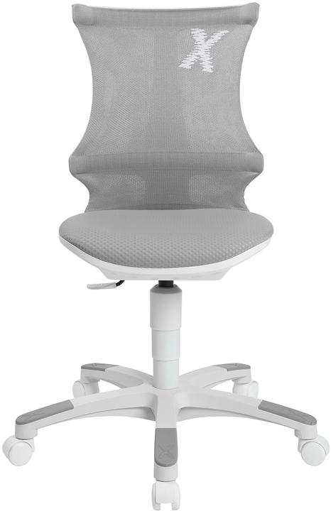 Actual product image Topstar Children's swivel chair Sitness X Chair 10, FX130CR33 grey, white fabric