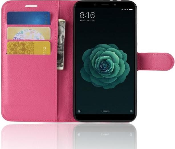 Actual product image MU Classic Litchi Leather Bookcover Series (Xiaomi Mi A2 Lite?)