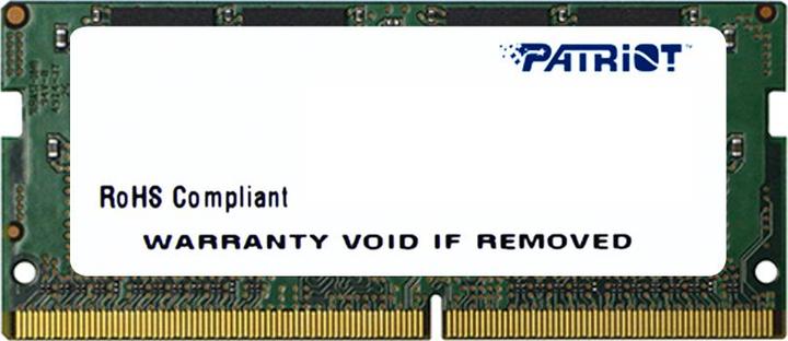 Produktbild Patriot NB MEMORY 4GB PC21300 DDR4/PSD44G266681S (1 x 4GB, 2666 MHz, DDR4-RAM, SO-DIMM)