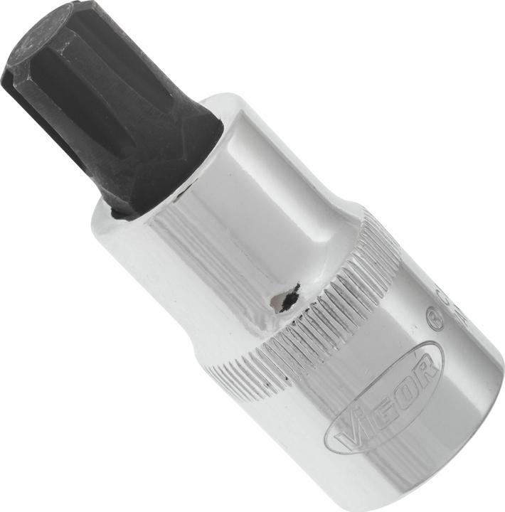 Produktbild Vigor RIBE Schraubendreher-Einsatz ∙ V2208 ∙ Vierkant12,5 mm (1/2 Zoll) ∙ Innen Keilprofil Ribe-CV …