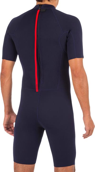 Actual product image Olaian Short wetsuit for men surfing 1.5 mm neoprene (XXL)