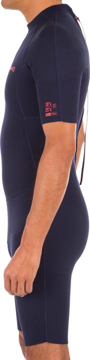 Actual product image Olaian Short wetsuit for men surfing 1.5 mm neoprene (XXL)