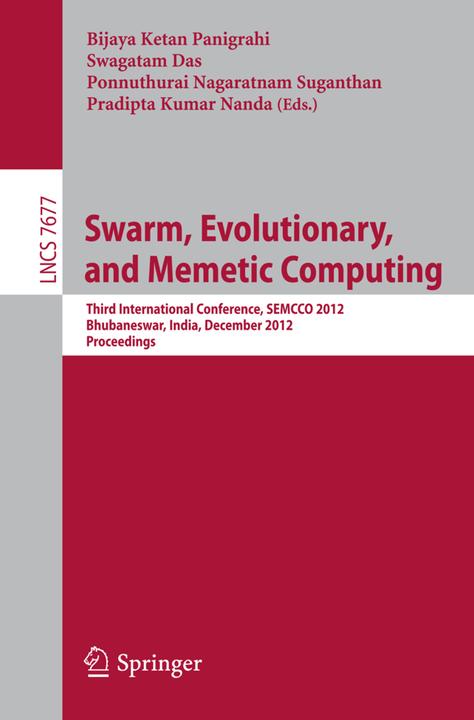 Swarm, Evolutionary, and Memetic Computing (2012)