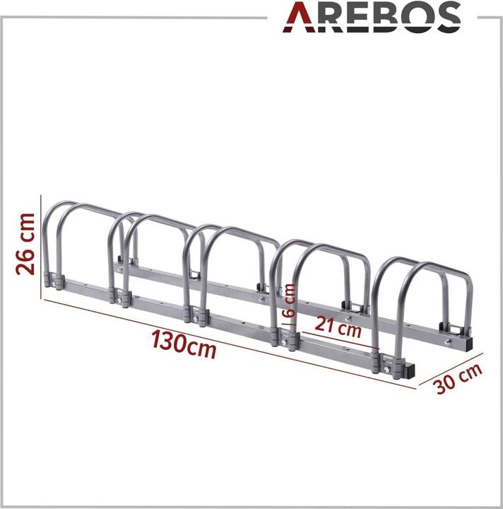 Actual product image Arebos Bicycle stand