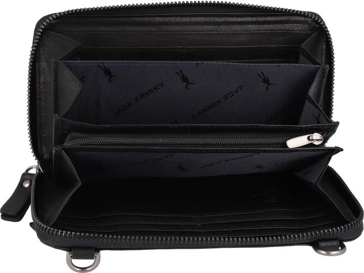 Produktbild Jack kinsky Clutch Geldbörse Leder 19 cm