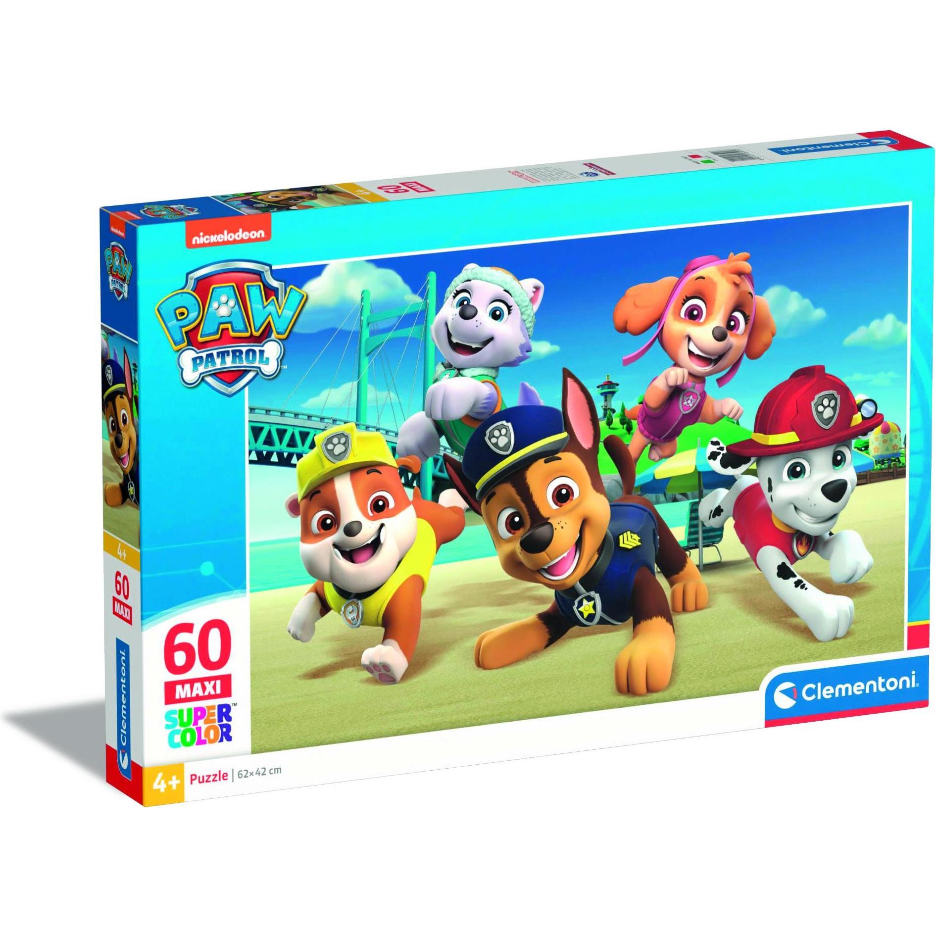 Clementoni Maxi-Puzzle PAW Patrol, 60tlg. (60 Teile)