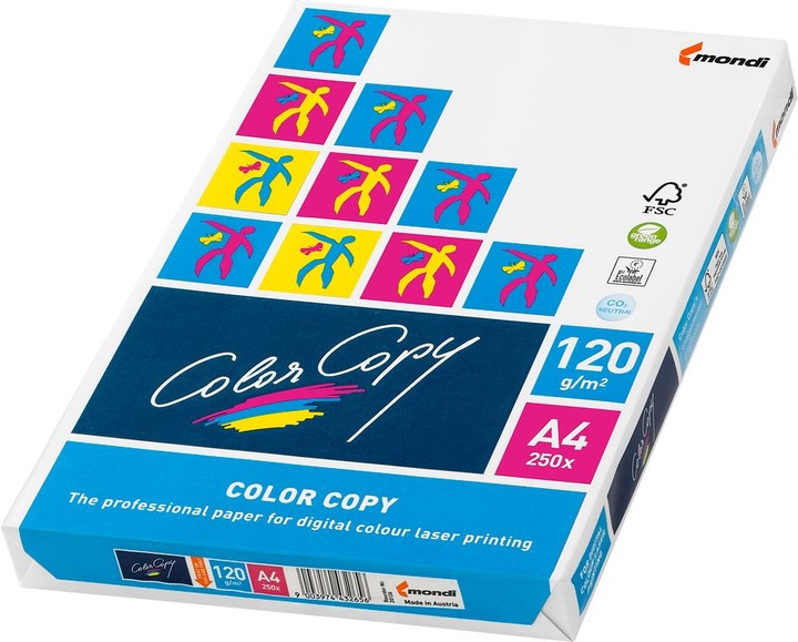 Actual product image Mondi colour copy (120 g/m², 250 x, A4)