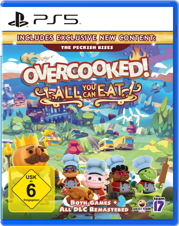 Produktbild Team17 Overcooked! All You Can Eat (PS5, DE)