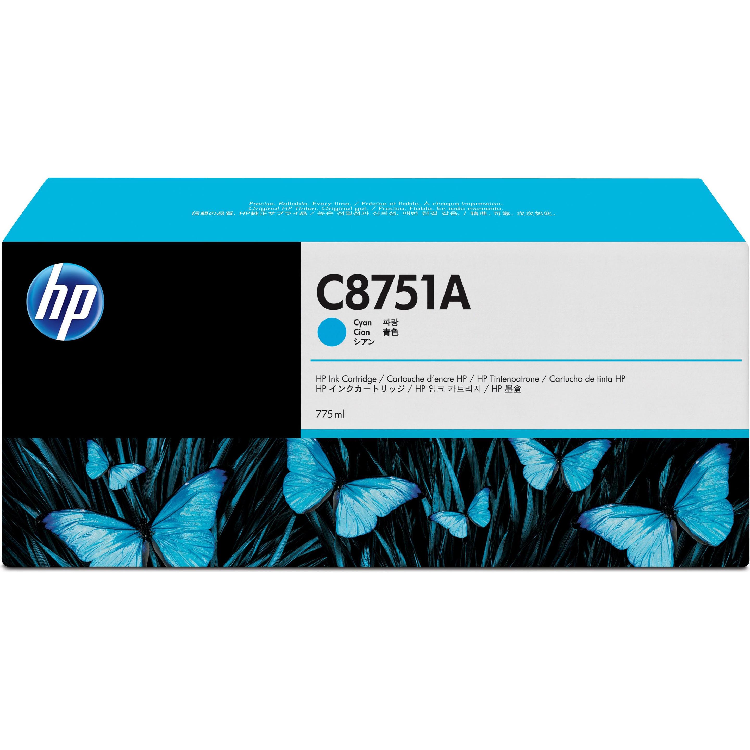 HP, Cartucce, 775 ml - Ciano - Originale - Cartuccia d'inchiostro (C)