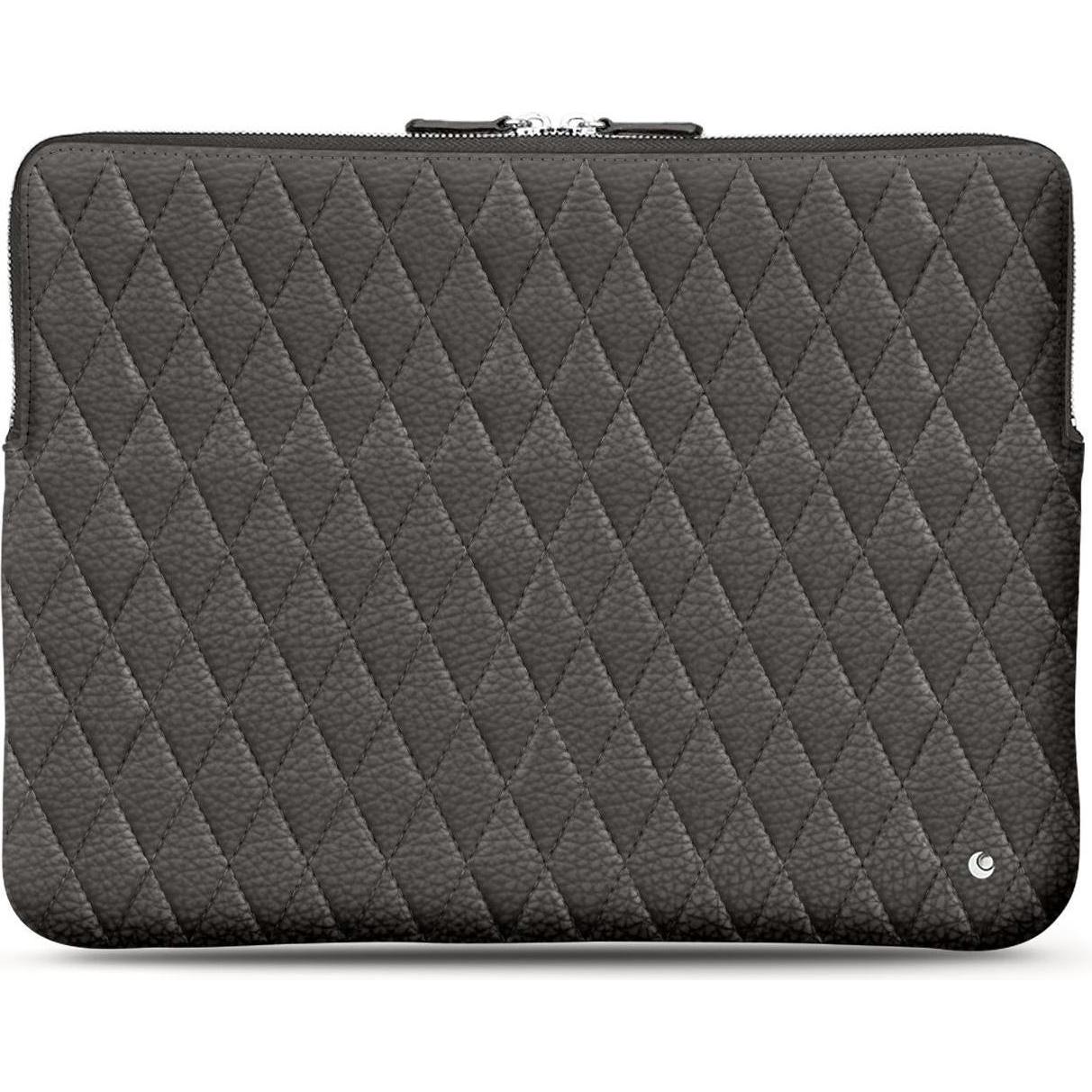 Noreve Lederhülle, Notebooktasche, Grau