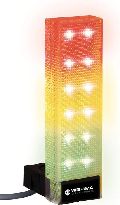 Werma VarioSIGN 2S continuous tone 24V DC RD/YE/GN