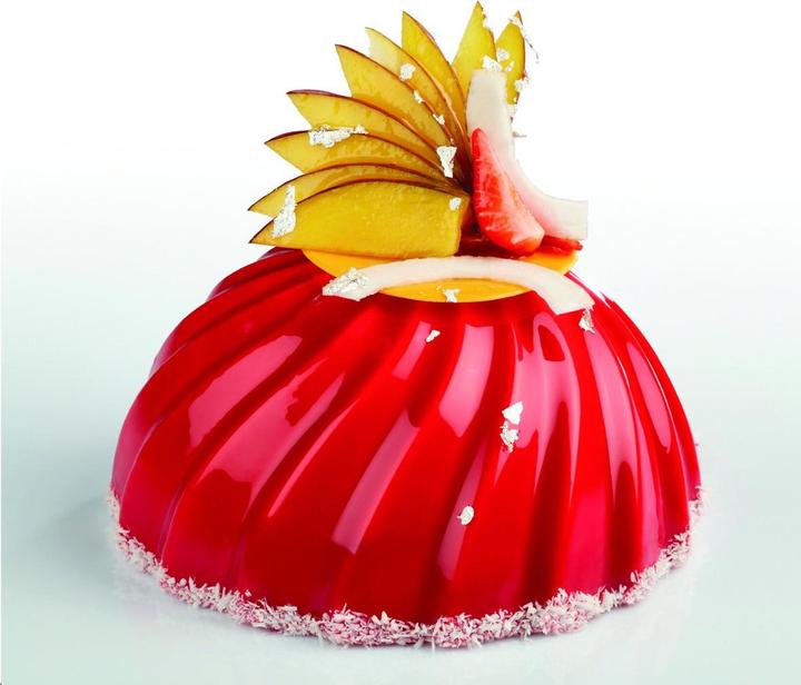 Produktbild Pavoni Kuppel geschwungen Silikonform (18 cm)