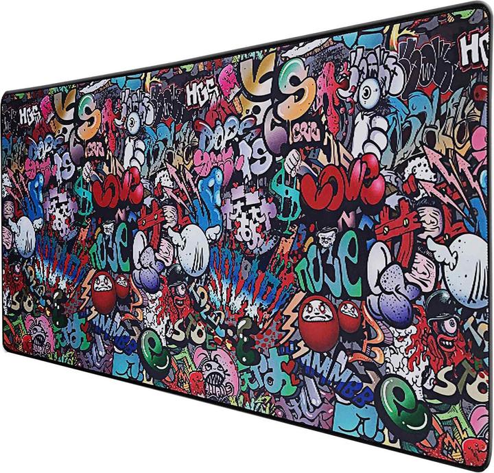 Actual product image JTI Mouse pad, Graffiti - 89 x 40 cm (XL)