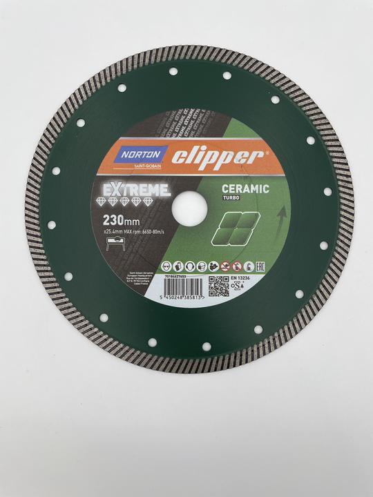 Productafbeelding Norton Clipper Diamantschijf Extreme Ceramic Turbo Ø 230x25,4 mm