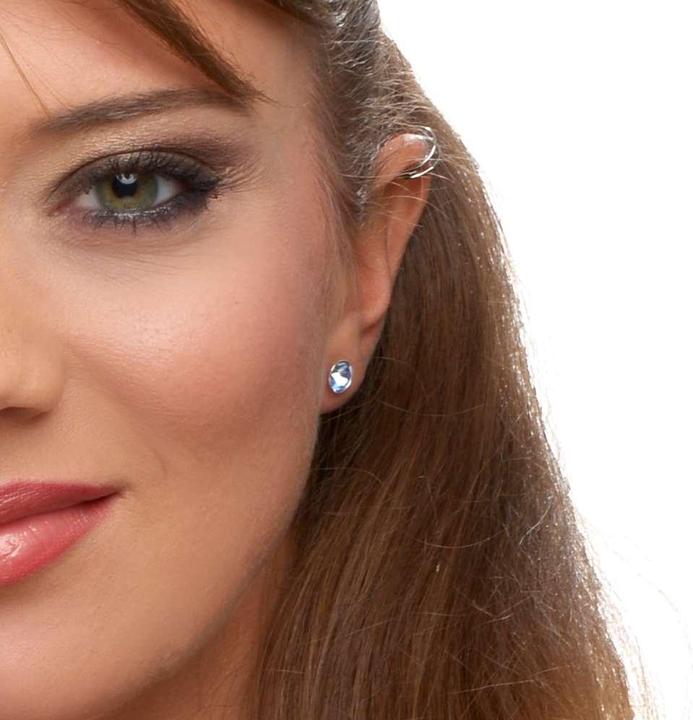 Image du produit Bijouteria Clous d'oreille (Acier inoxydable, PVC, Cristallin)