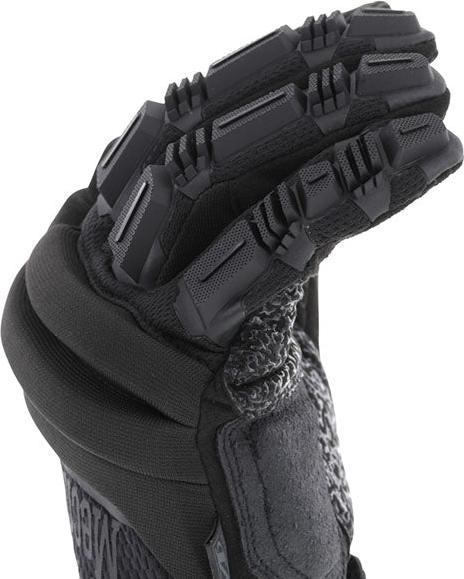 Actual product image Mechanix Wear Gloves Mechanix M-Pact® 2 Covert black size 8 / s. Velcro, TrekDry®, faux leather, palm, tooth, fing (8, S)