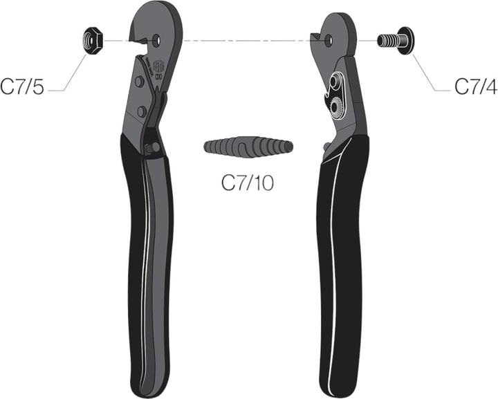 Immagine prodotto Felco Cesoie per cavi a una mano CDO (195 mm)