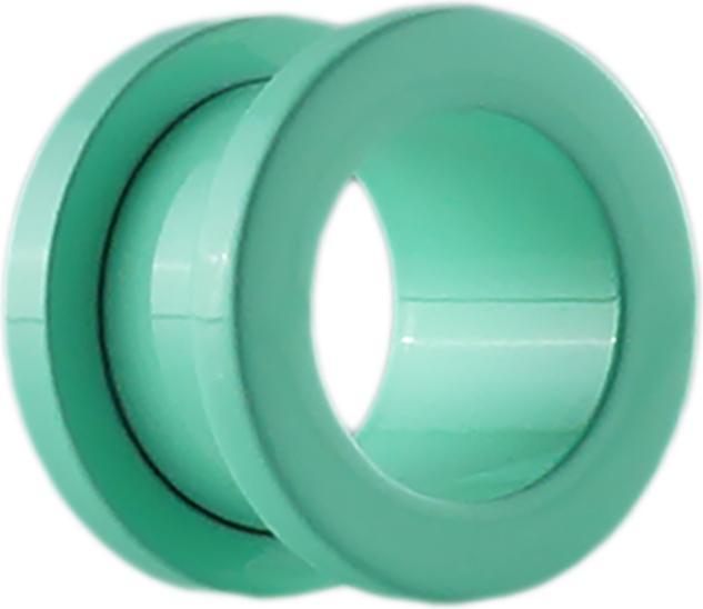Immagine prodotto Star Piercing Tunnel svasato con teschio nero (senza ottone, Acciaio chirurgico 316L)