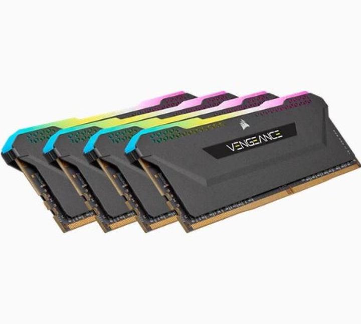 Produktbild Corsair Vengeance RGB Pro SL (4 x 16GB, 3200 MHz, DDR4-RAM, DIMM)