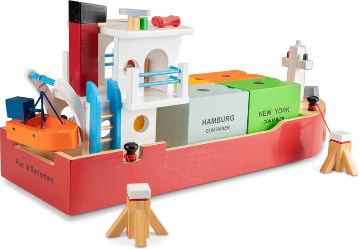 Image du produit New Classic Toys Navire porte-conteneurs