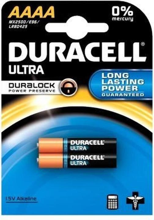 Actual product image Duracell Ultra Mini (2 pcs., AAAA, 600 mAh)