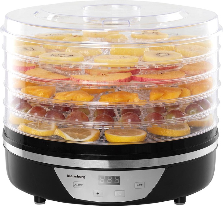 Immagine prodotto Klausberg ESSICCATORE PER ALIMENTI, FUNGHI E FRUTTA 350W KB-7568