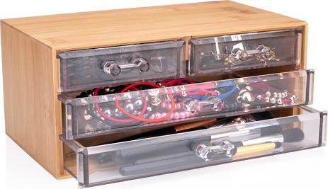 Actual product image Cosmetic box 4 drawer
