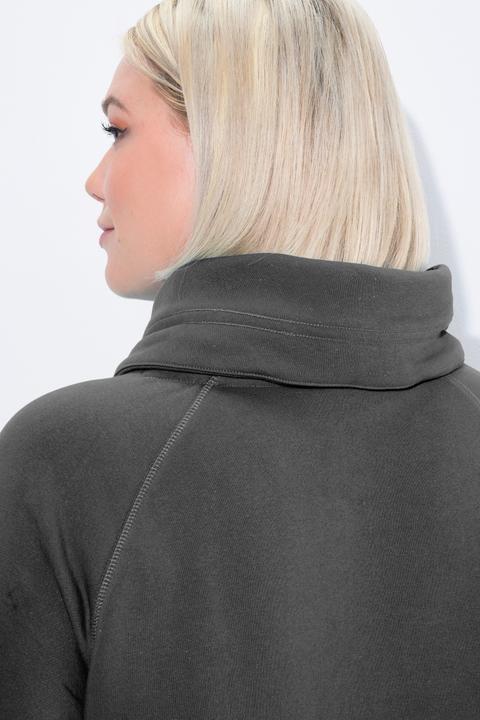 Produktbild Ulla Popken Sweatkleid, Stehkragen, Langarm, Taschen (50, 52)