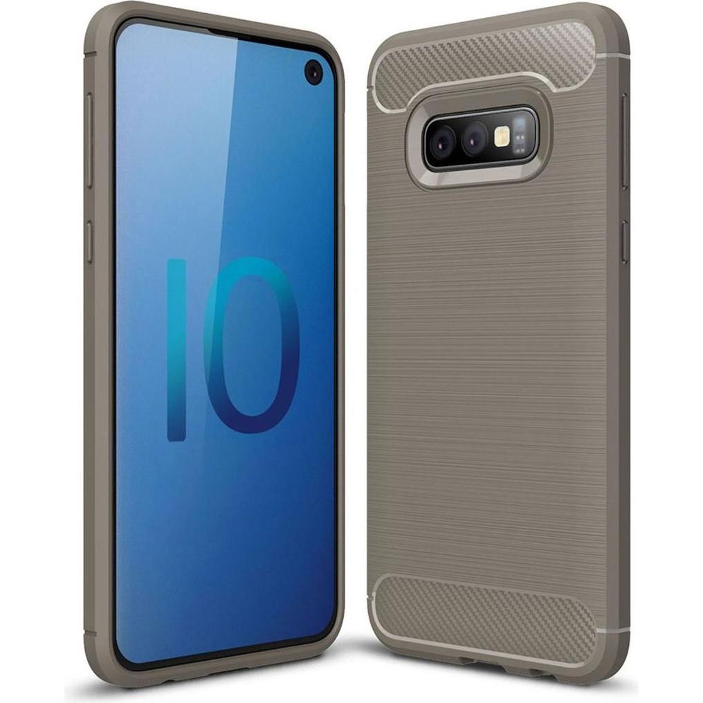König Design Handyhülle für Samsung Galaxy S10e Schutzcase Backcover Bumper Etuis Rahmen Grau (Samsung Galaxy S10e), Sma...