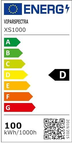 Etichetta energetica Viparspectra XS1000 (LED)