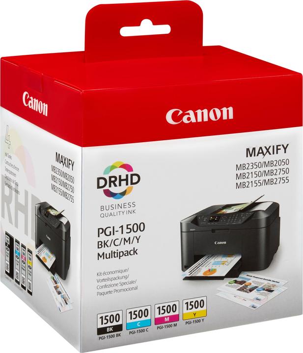 Actual product image Canon Pgi-1500 (Color, FC)