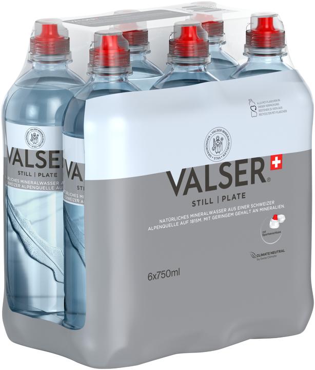 Immagine prodotto Valser Ancora Sportscap (6 x 75 cl)