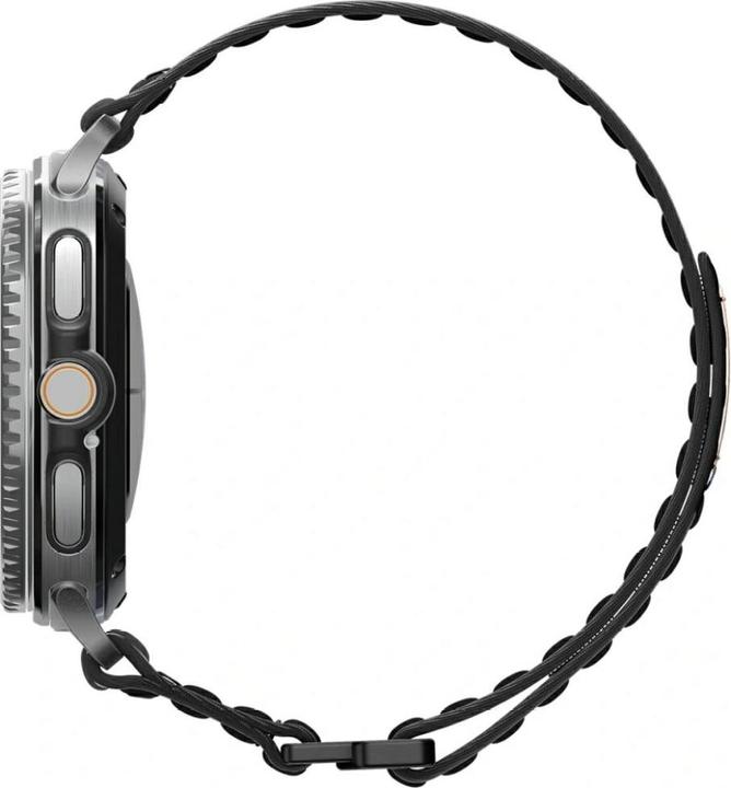 Actual product image Spigen WBFO Band for Samsung Galaxy Watch 8 / Classic (40/44/46mm) black (20 mm, 22 mm, Nylon)