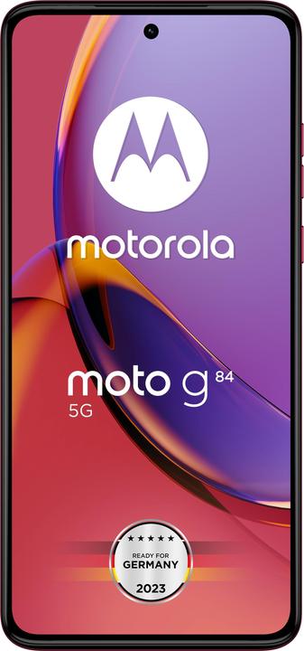 Produktbild Motorola moto g84 (256 GB, Viva Magenta, 6.55", Hybrid Dual SIM, 5G)